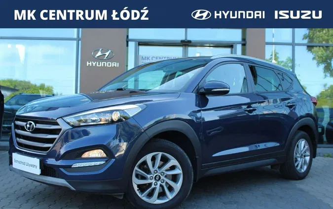 łódzkie Hyundai Tucson cena 78900 przebieg: 141500, rok produkcji 2017 z Łódź